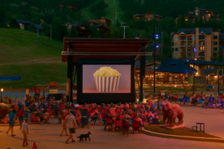 Coca Cola Movies on the Mountain Event